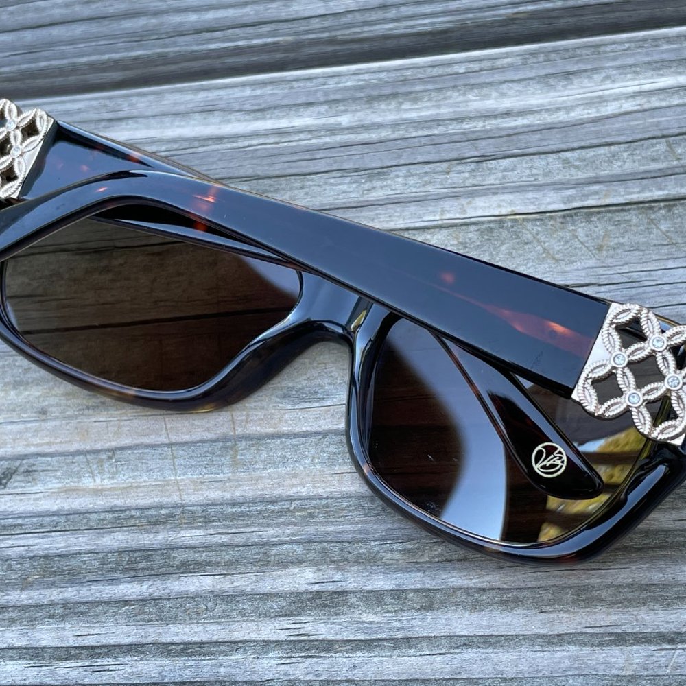 Vera Bradley Women Sunglasses Ziggy Zinnia Eye Wear 55[]16 130 VB Maxine UV400 P - Picture 5 of 10